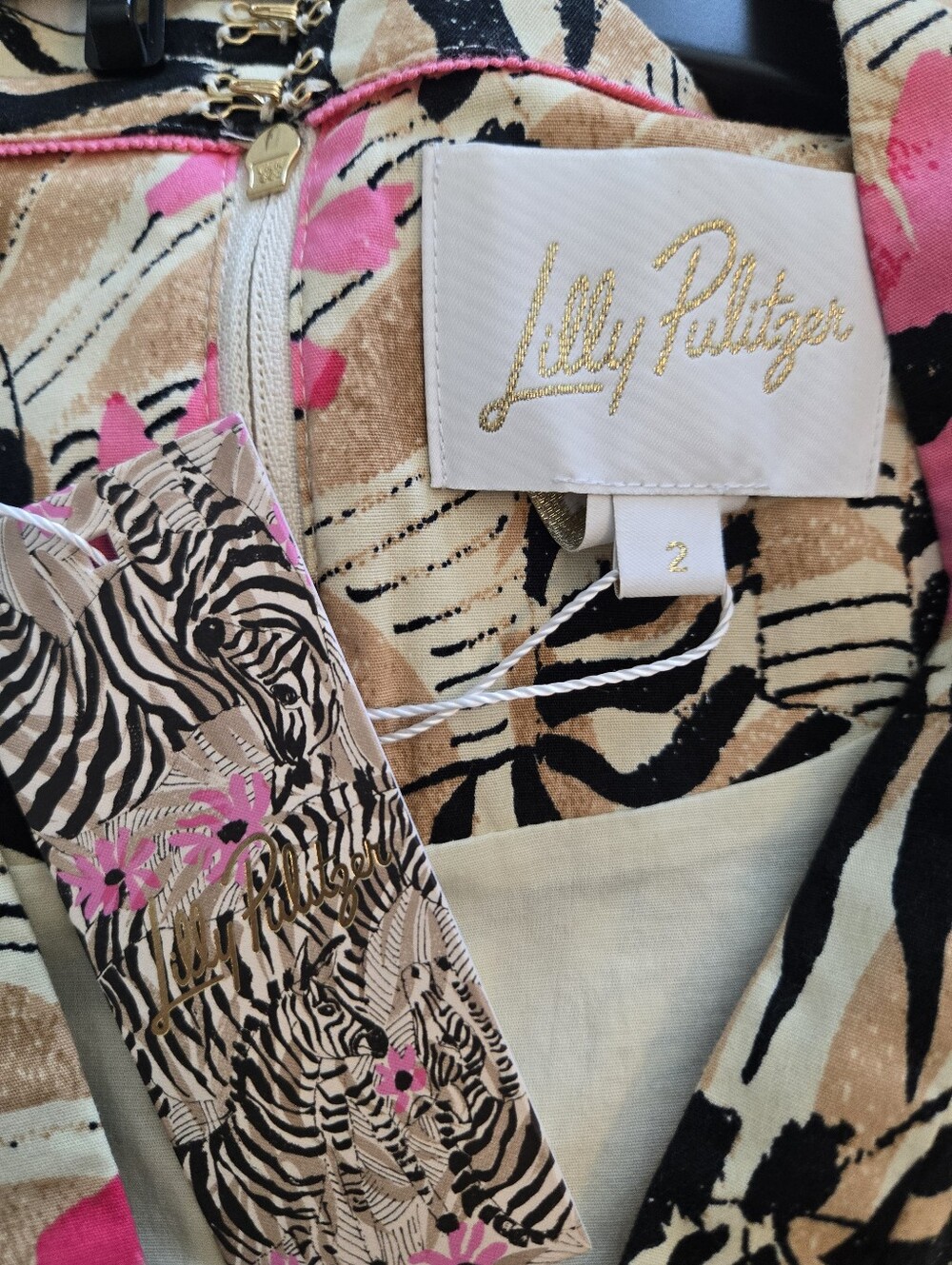 Lilly Pulitzer Phillipa Stretch Mini Dress Rutabaga El Morocco Size 2 NWT - Picture 6 of 7